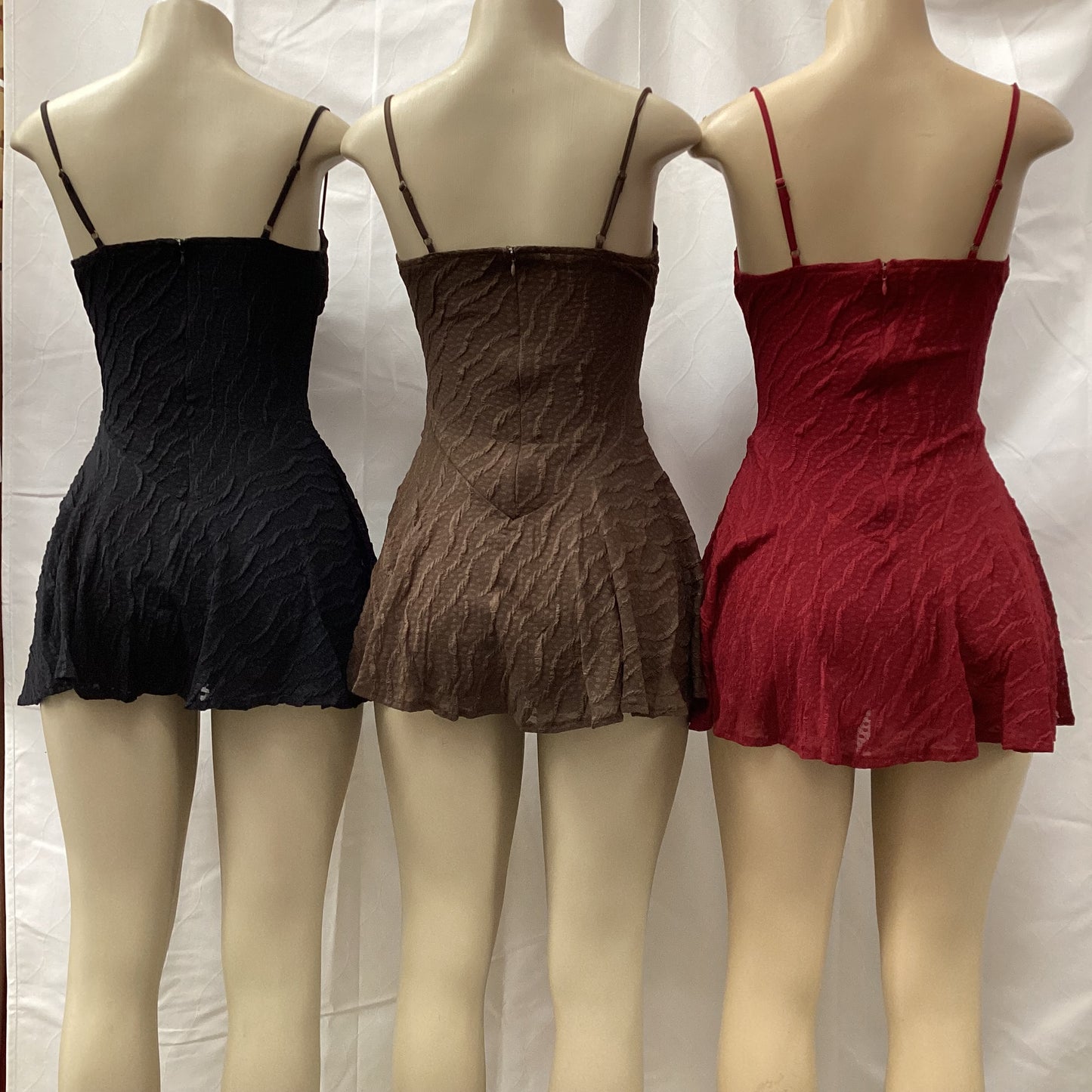 Lesli Front Tie Romper Dress